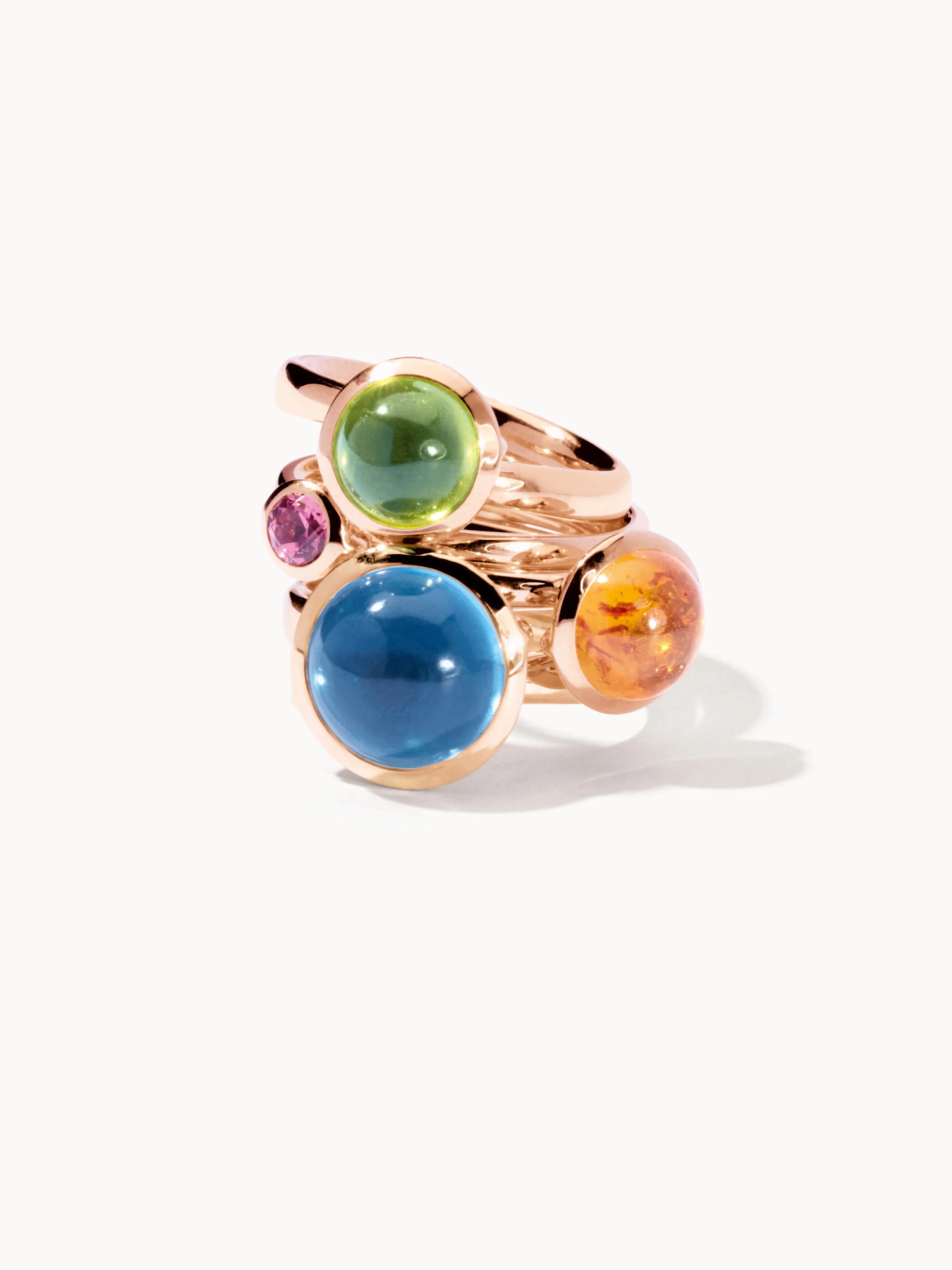 Ring BOUTON Solitaire Spinel pink pink Spinel