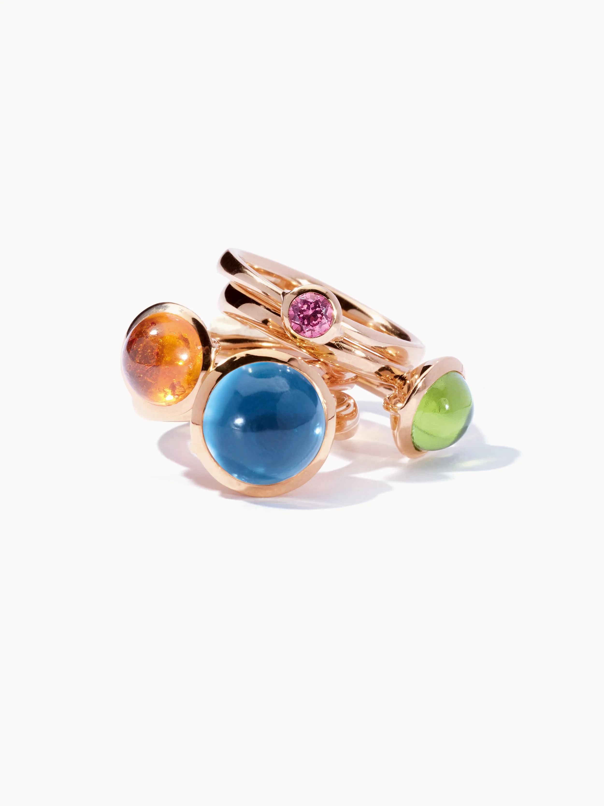 Ring BOUTON Solitaire Spinel pink pink Spinel