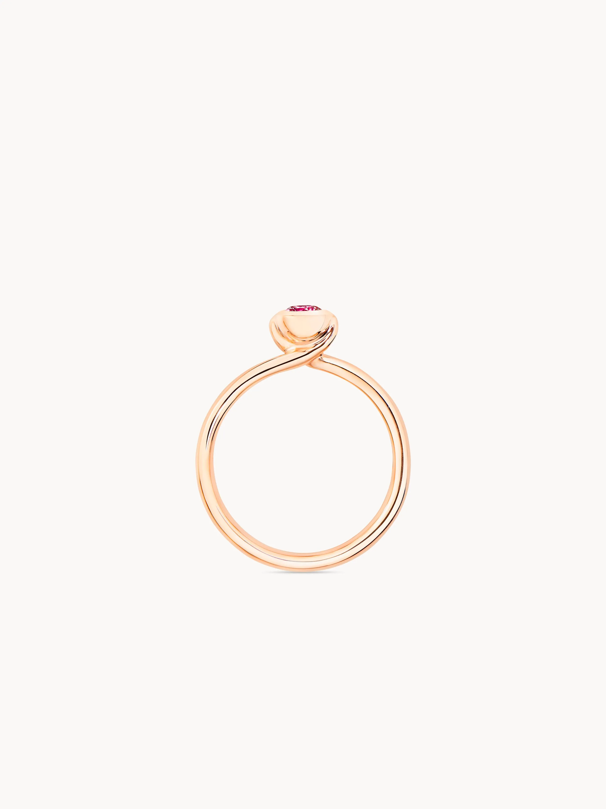 Ring BOUTON Solitaire Spinel pink pink Spinel