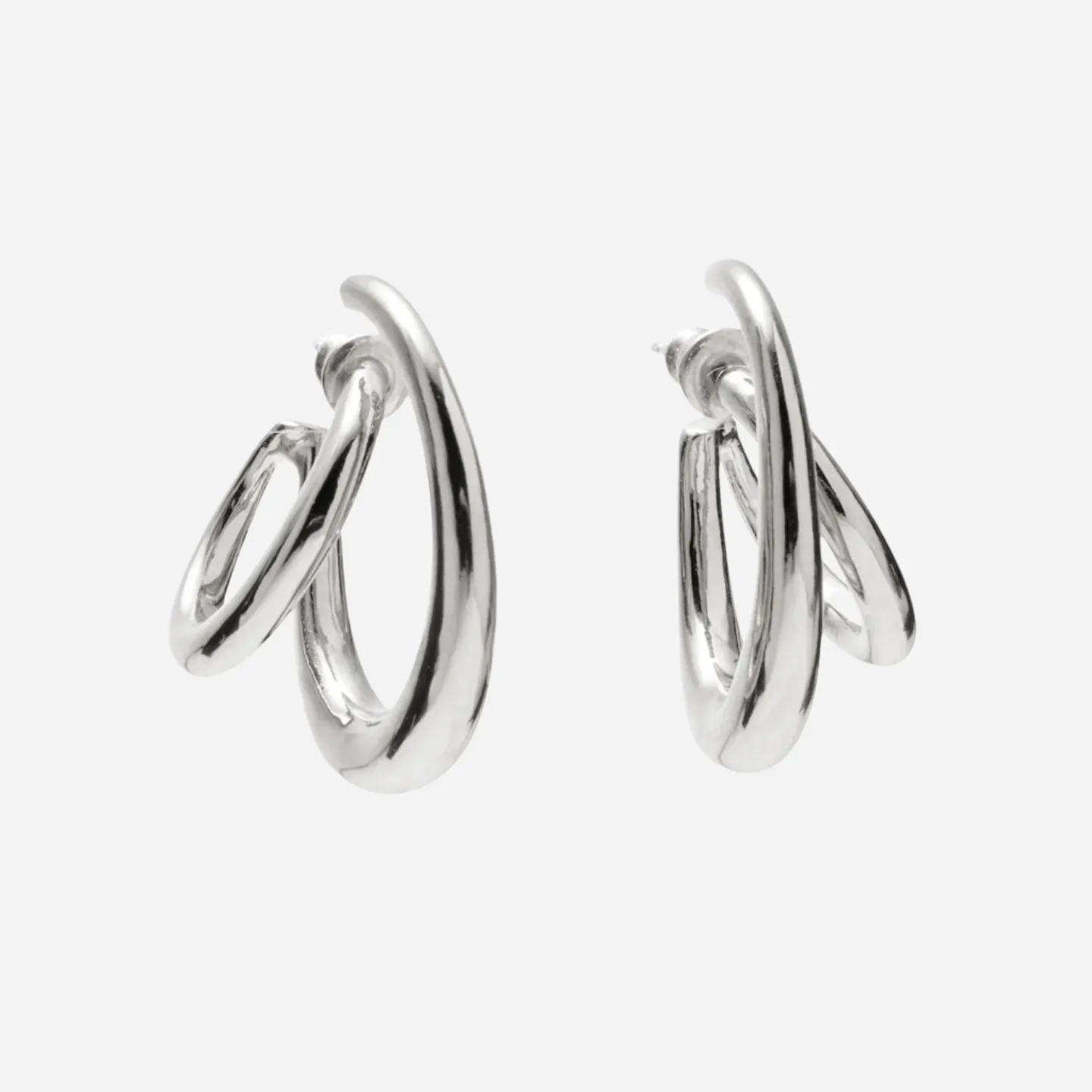 Roam Earrings in Silver