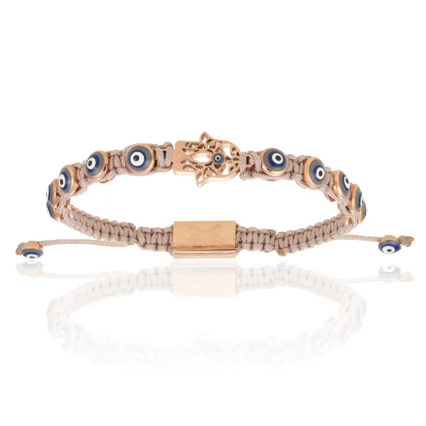 Rose Gold and Gray Bracelets Gift Idea for him