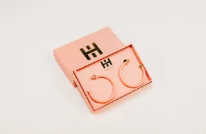 Rose Pink Hoo Hoops