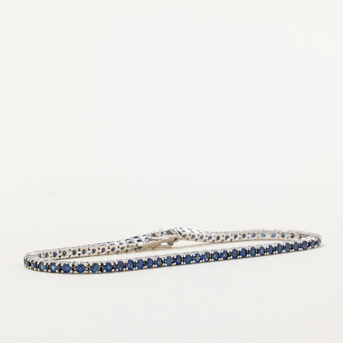 Sapphire Tennis Bracelet | 2.00ctw | 7" |