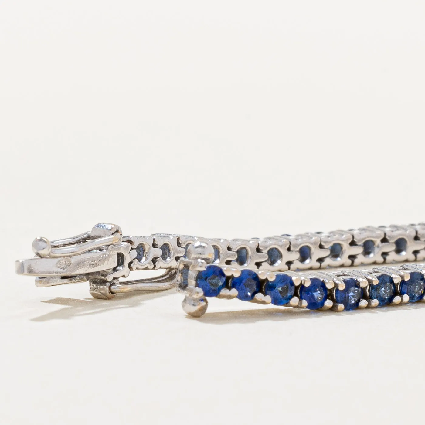 Sapphire Tennis Bracelet | 2.00ctw | 7" |