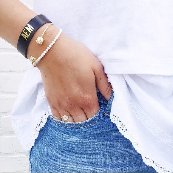 Sayre Gold Foil Bracelet
