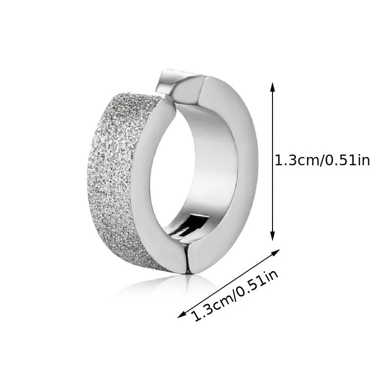 Scrub Ear Cuffs Earless Hole Earrings