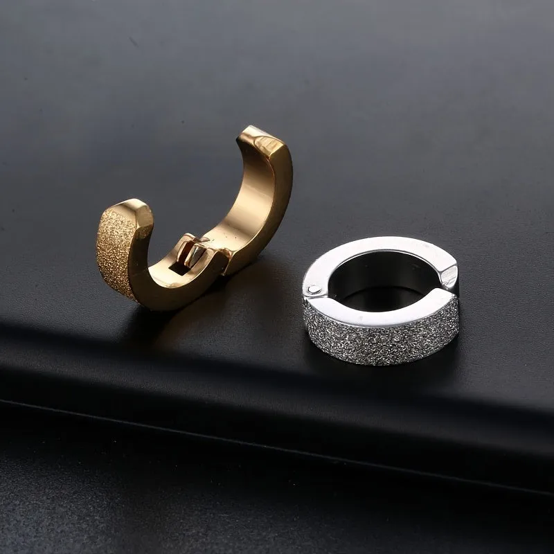 Scrub Ear Cuffs Earless Hole Earrings