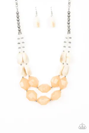 Seacoast Sunset Brown Paparazzi Necklace