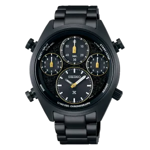 Seiko Prospex SFJ007 Black Dial 10 ATM Water Resistant 42.0mm Solar Chronograph Limited Edition Men's Watch