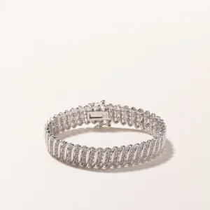 Silver Tennis Bracelet | 1.41ctw | 7" |