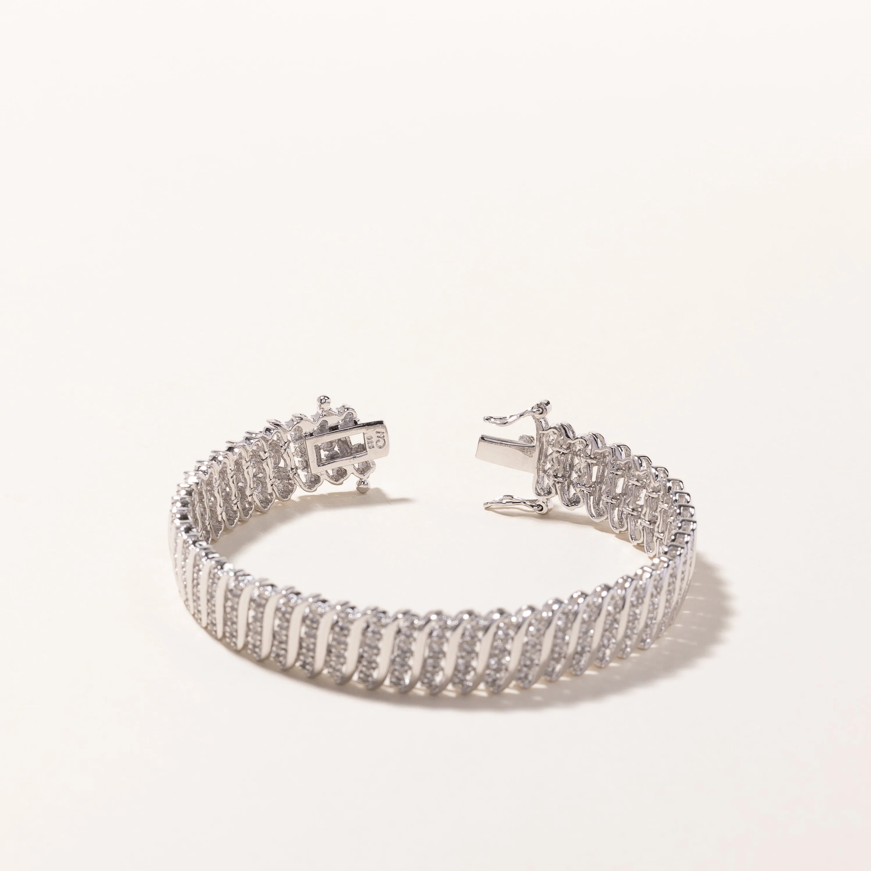 Silver Tennis Bracelet | 1.41ctw | 7" |