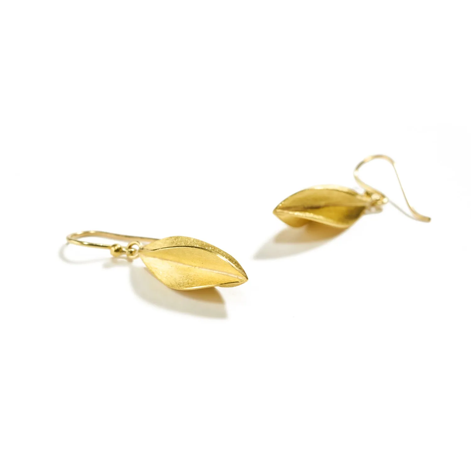 Small Twist on Wire Earrings