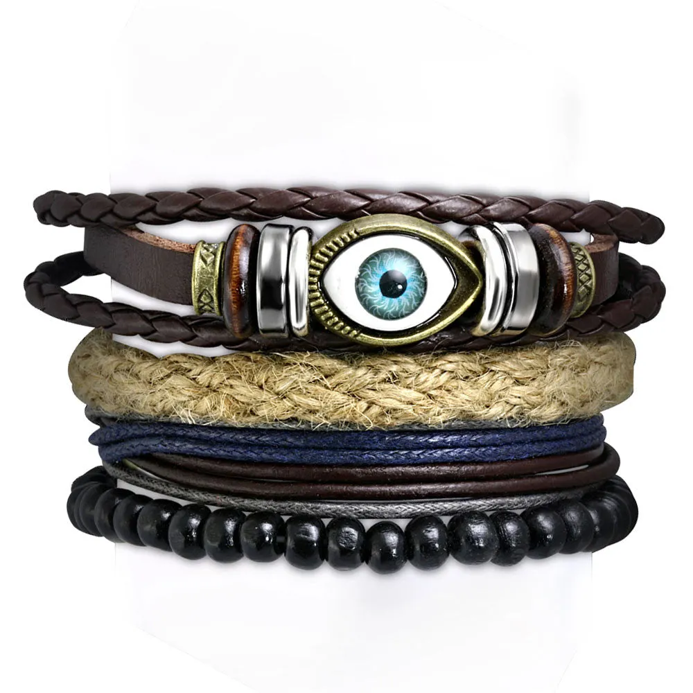 Stackable Eye Bracelet Set