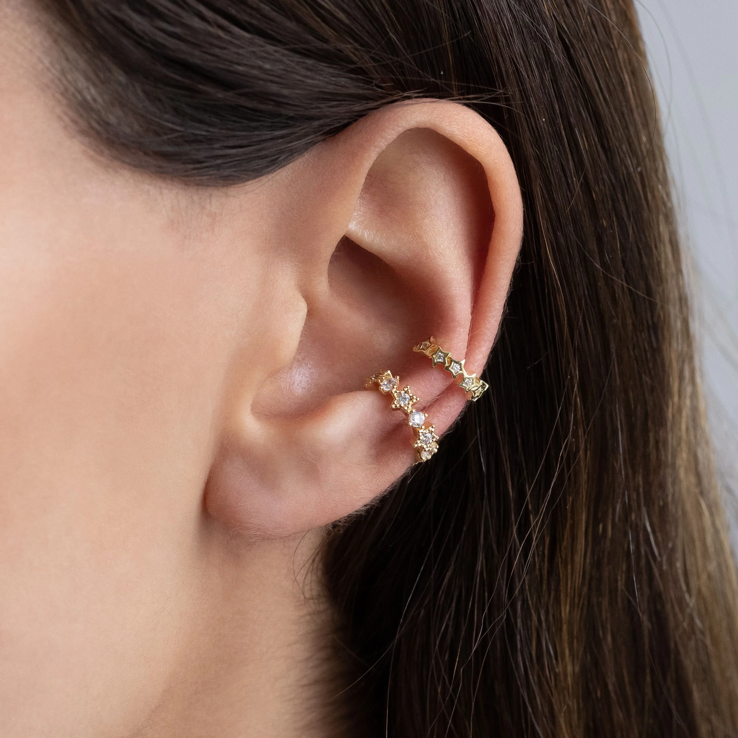 Star Stone Ear Cuff