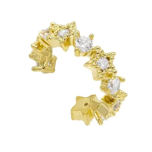 Star Stone Ear Cuff