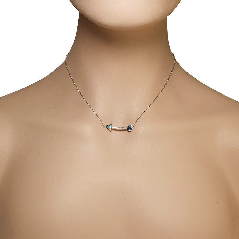 Sterling Arrow Pendant