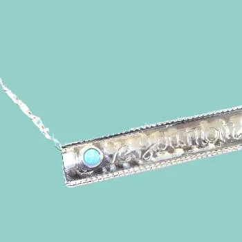 Sterling Silver Necklace for Mother Love You Mom Pendant for woman