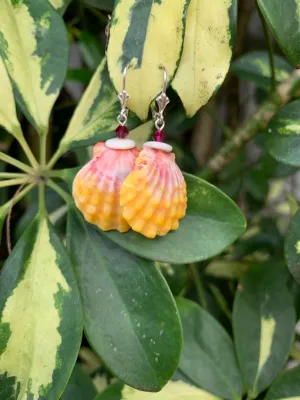 SUNRISE SHELL EARRING-CC