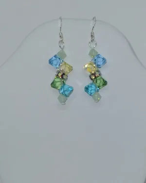 Swarovski Crystal dangle earrings