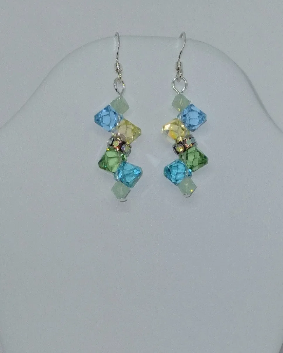 Swarovski Crystal dangle earrings