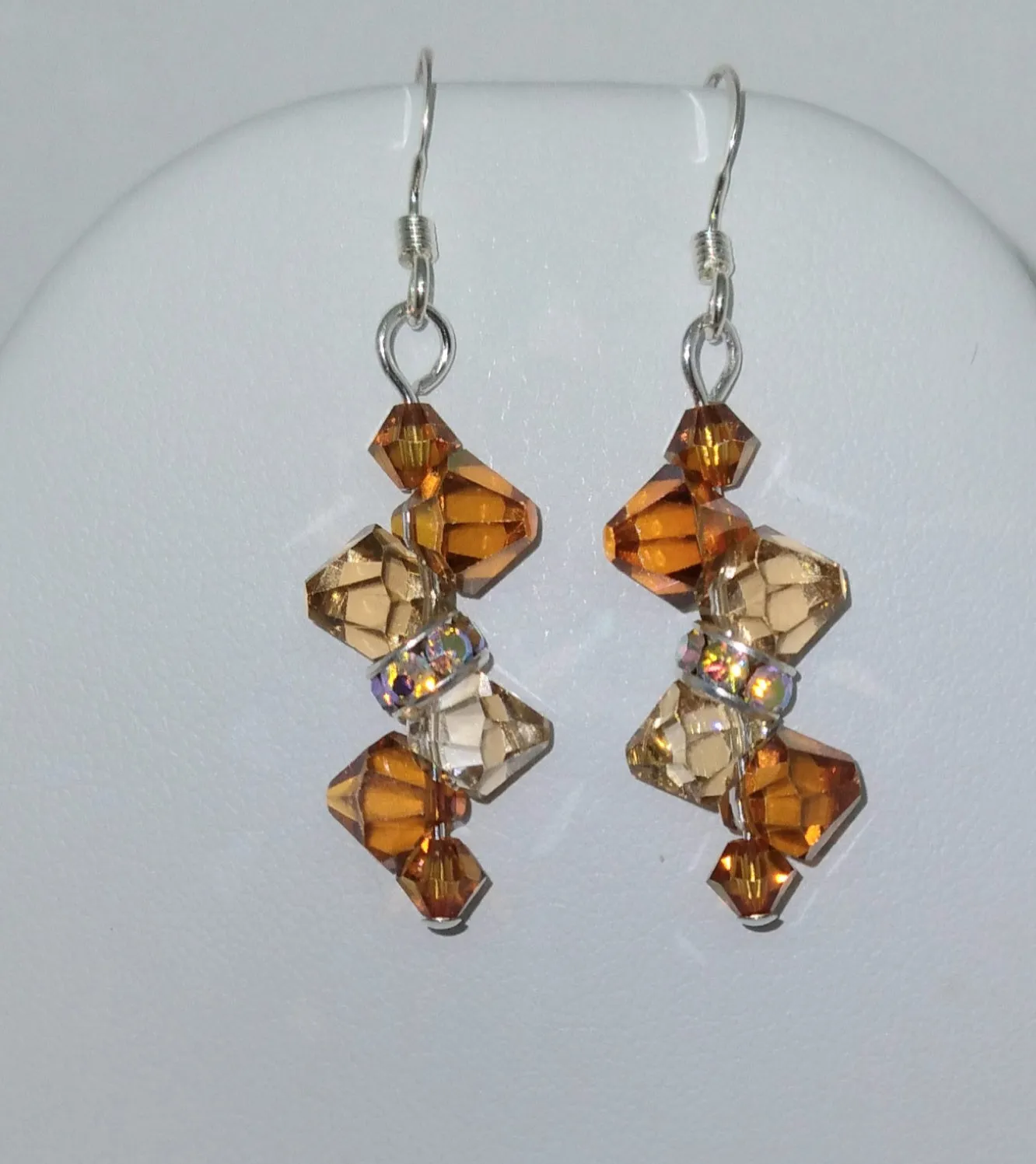 Swarovski Crystal dangle earrings