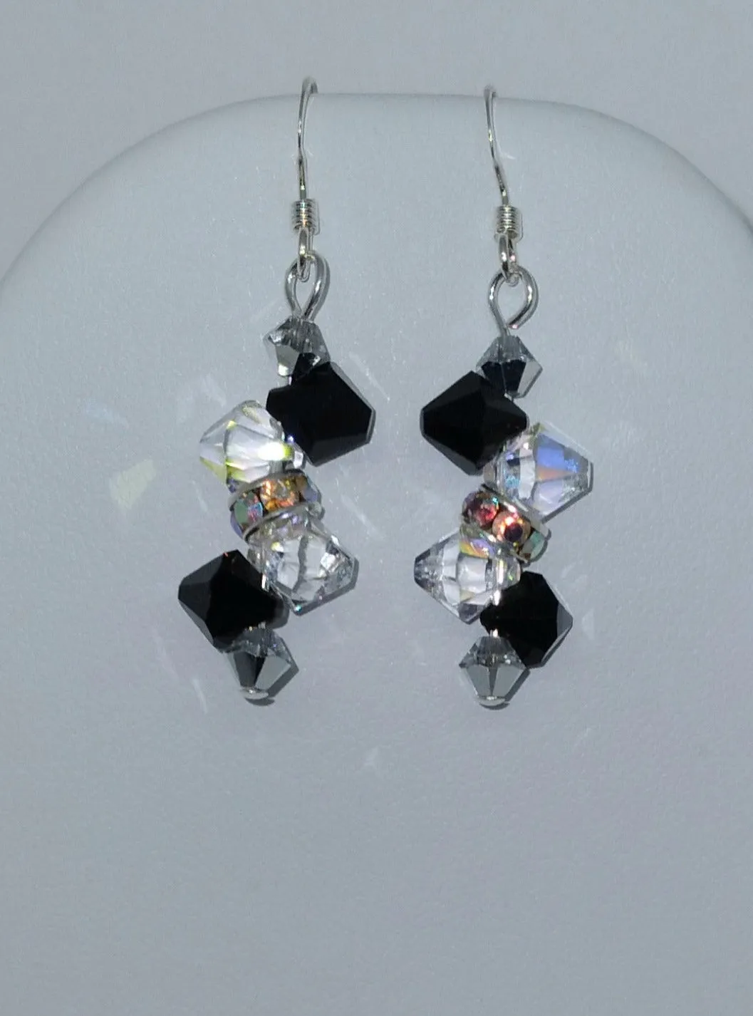 Swarovski Crystal dangle earrings