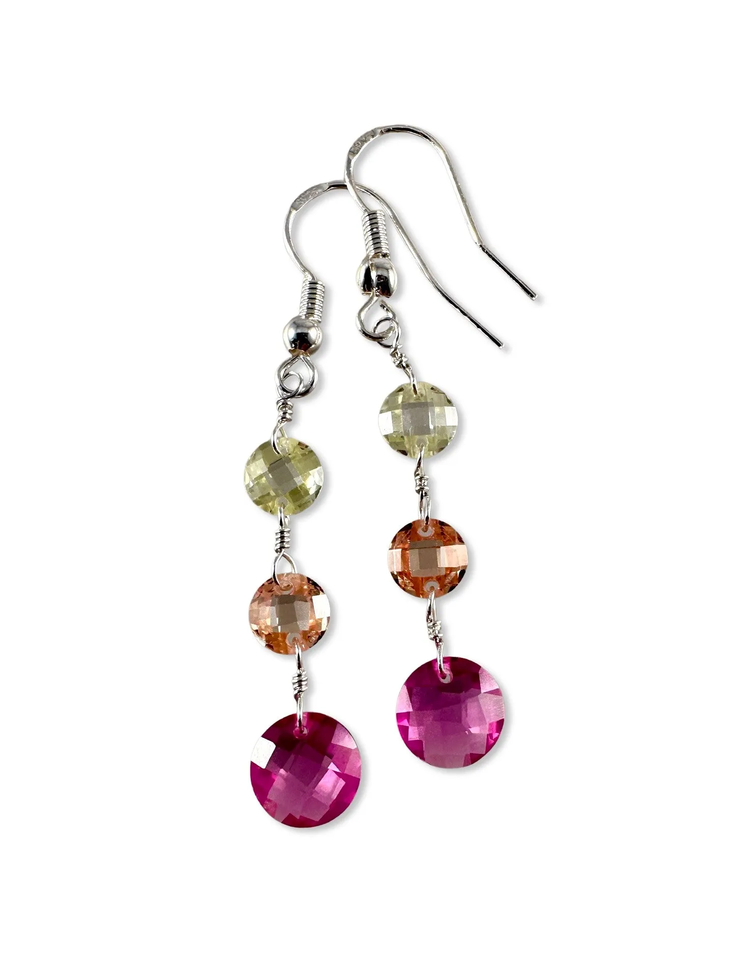 Swarovski Crystal Lollipop Earrings