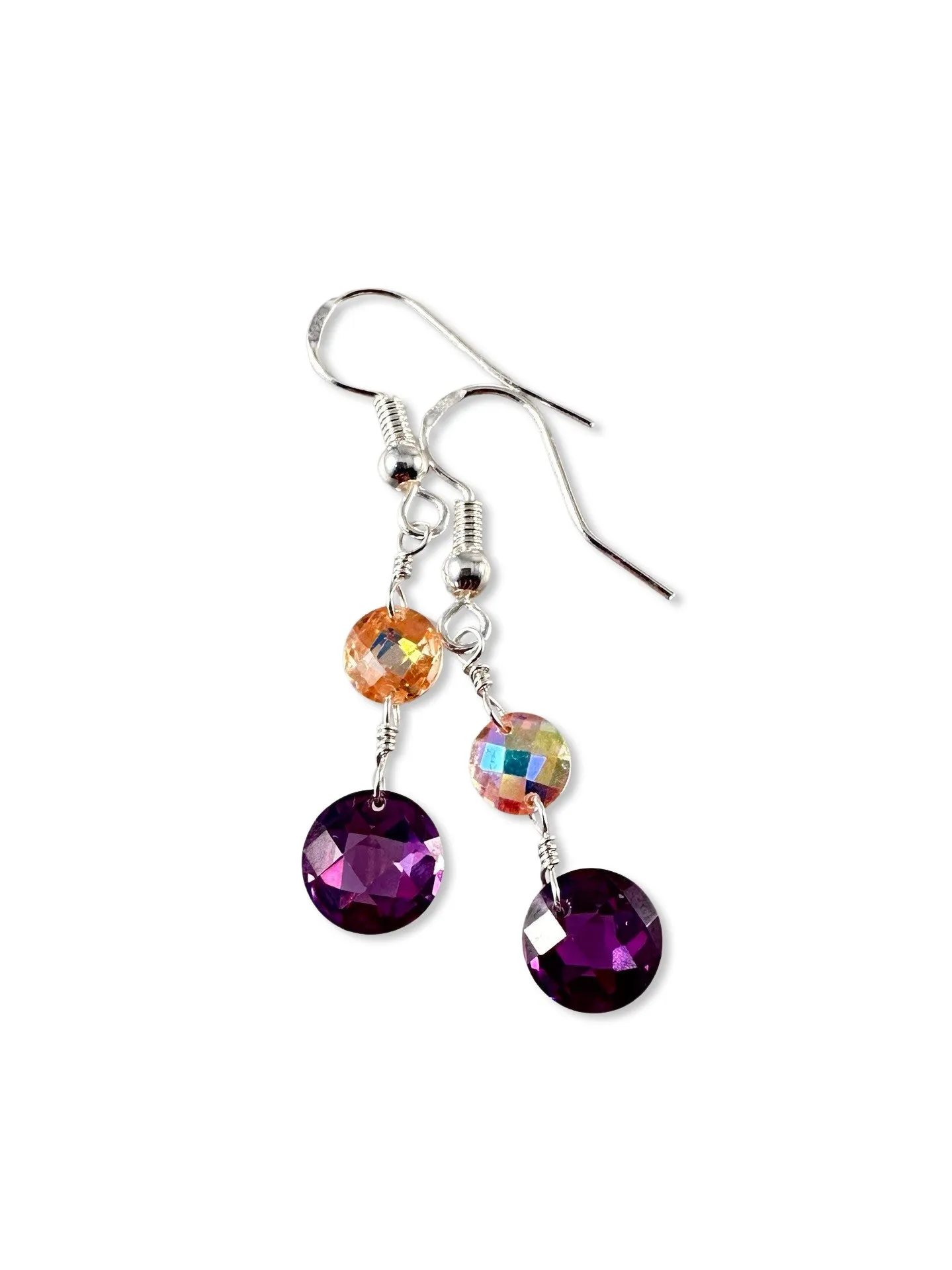 Swarovski Crystal Lollipop Earrings