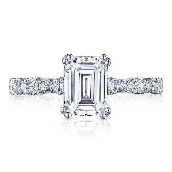 Tacori Pave Diamond Engagement Ring