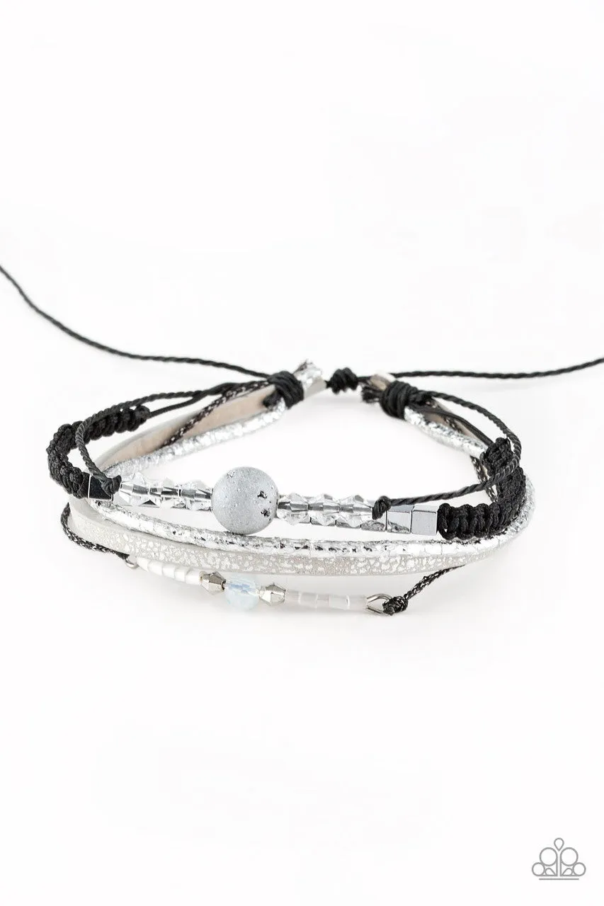 Take a SPACEWALK Black Paparazzi Bracelet