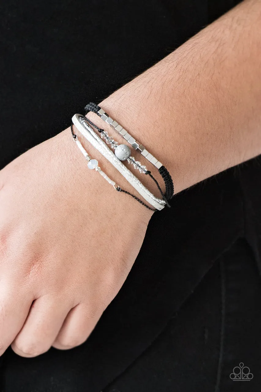 Take a SPACEWALK Black Paparazzi Bracelet