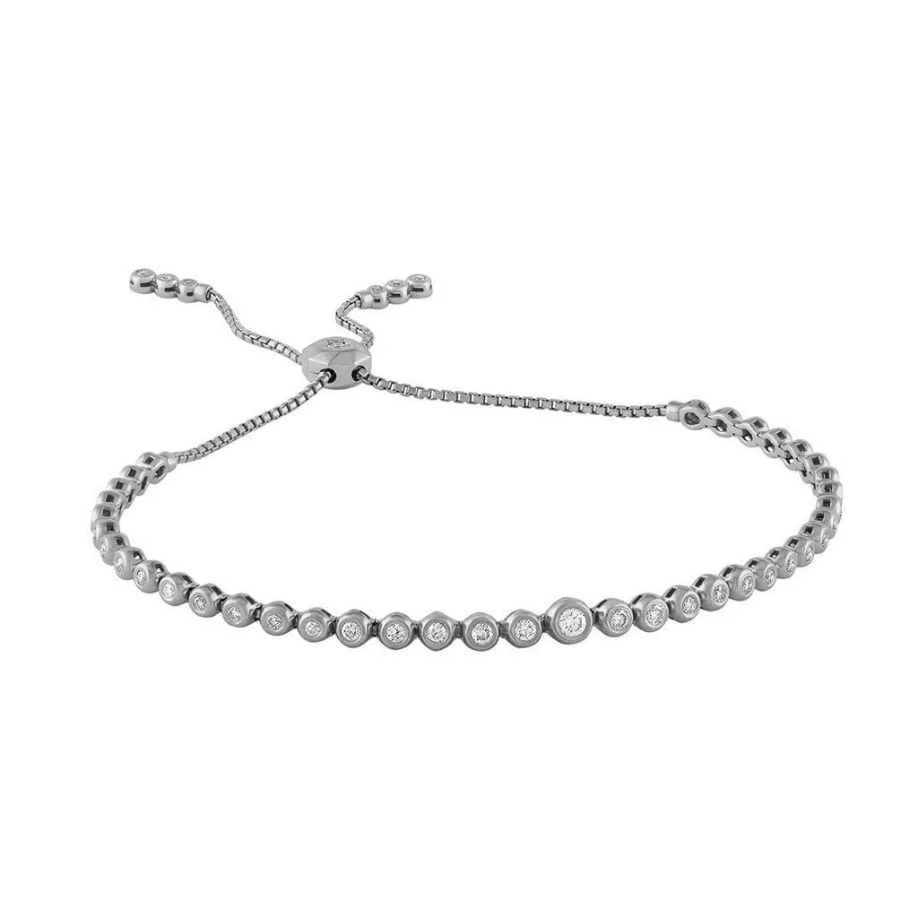 Tassel Tennis Graduating Bracelet: Small