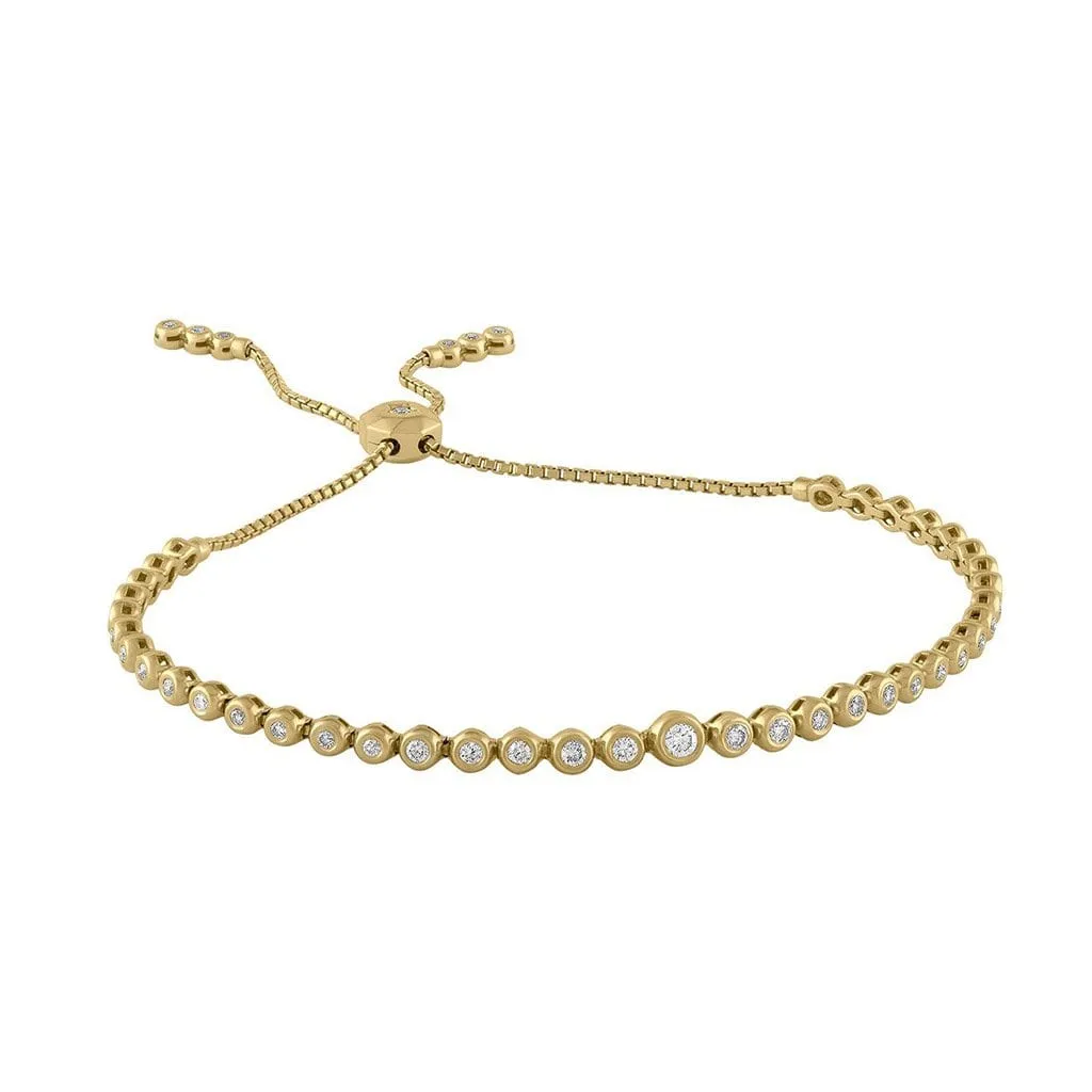 Tassel Tennis Graduating Bracelet: Small