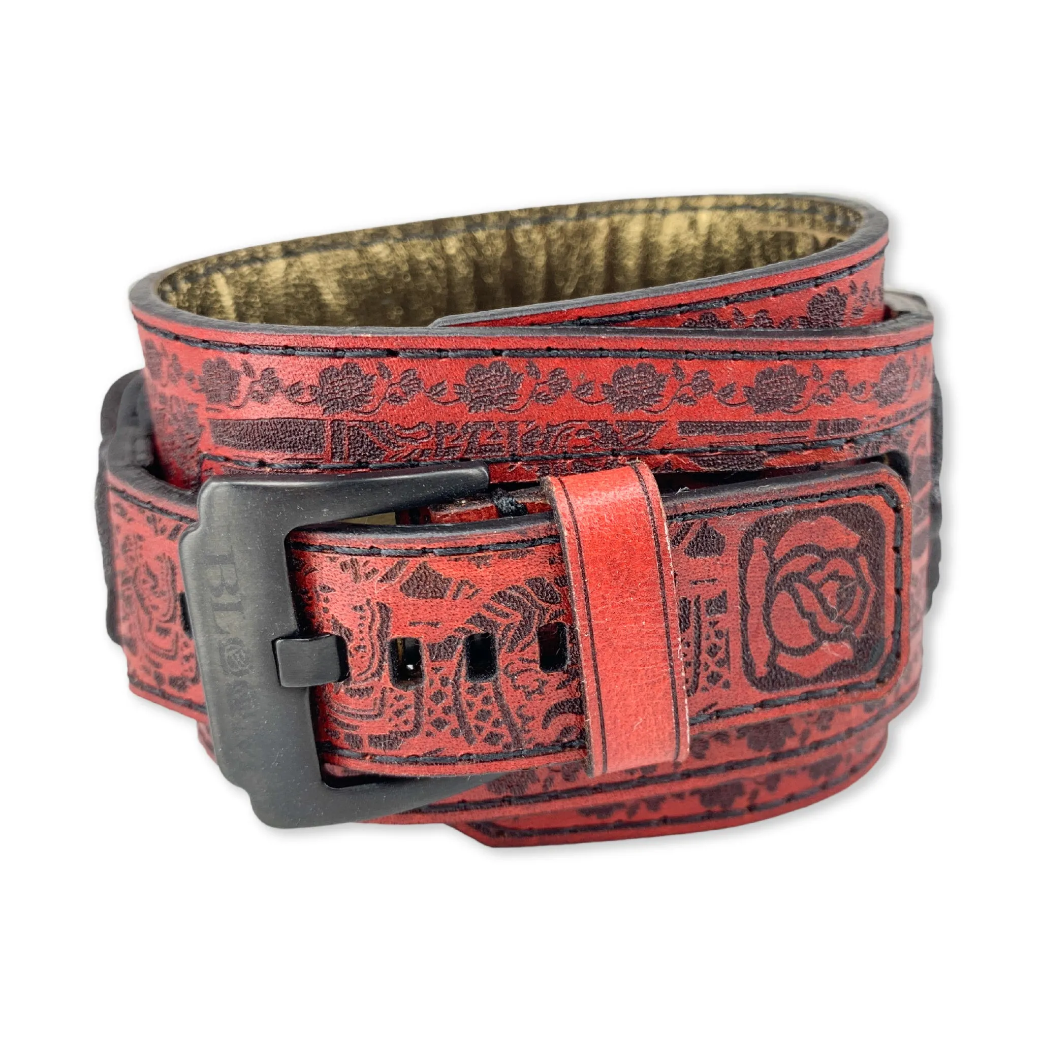 TEMPLE OF THE DOG XVI-MENS HAND MADE-FULL GRAIN LEATHER-WATCH