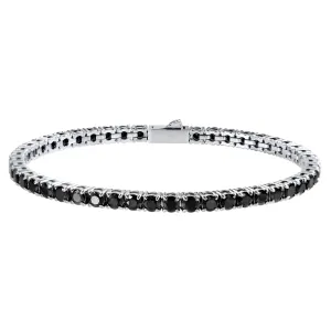 Tennis bracelet black