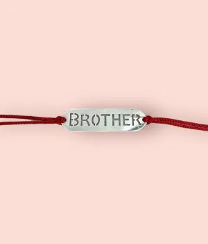 The Brother Silver Rakhi