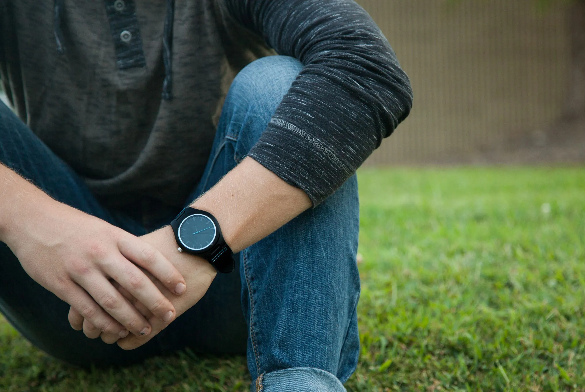 The Christopher Blue | The Wood Watch