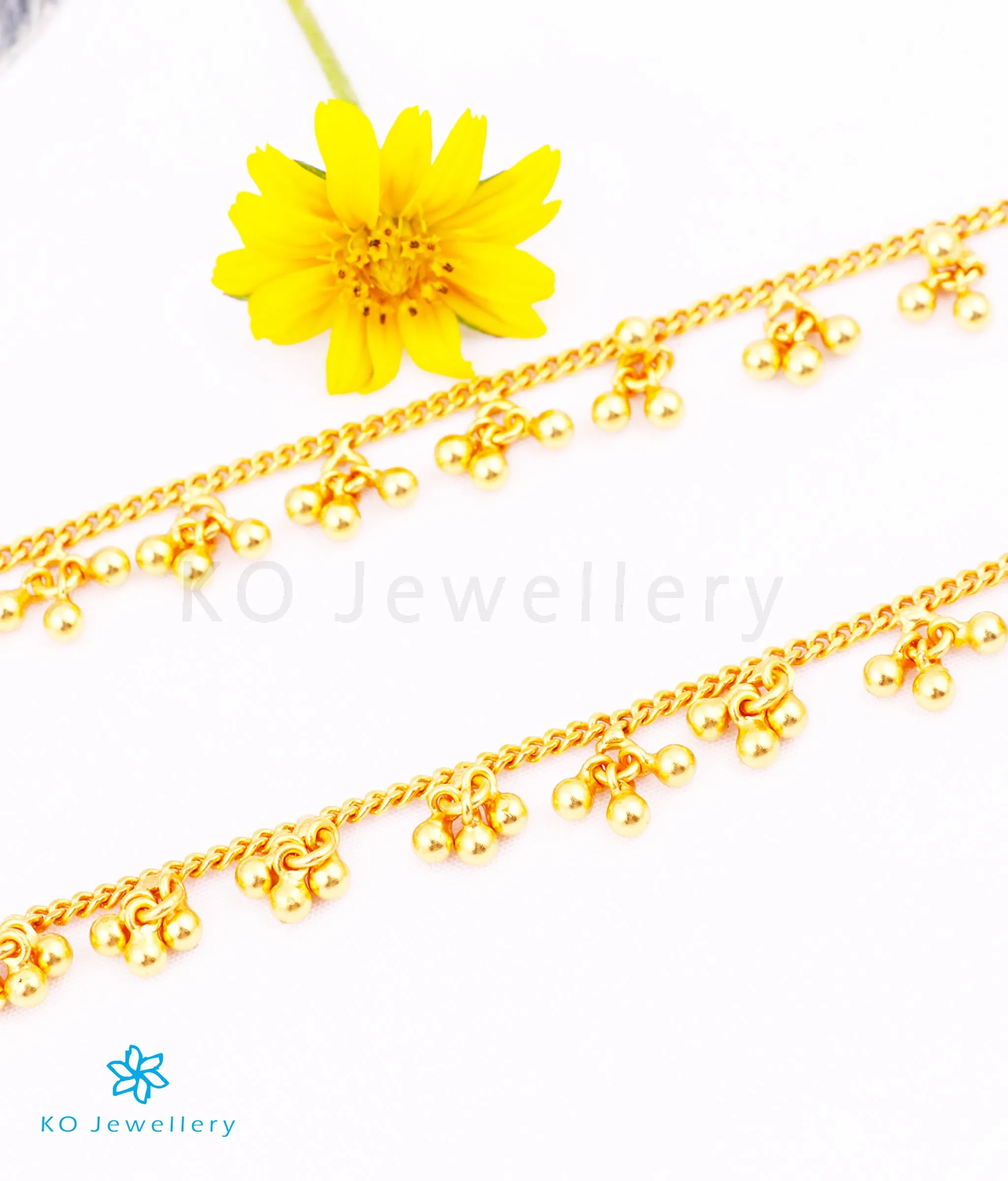The Gejje Silver Ear chain (Single Layer)