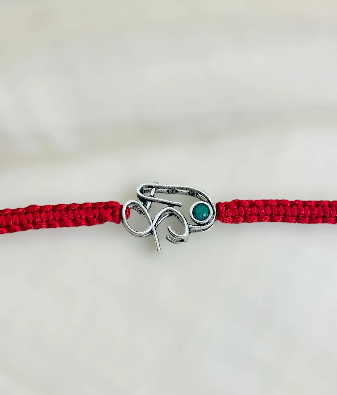 The Misha Silver Rakhi