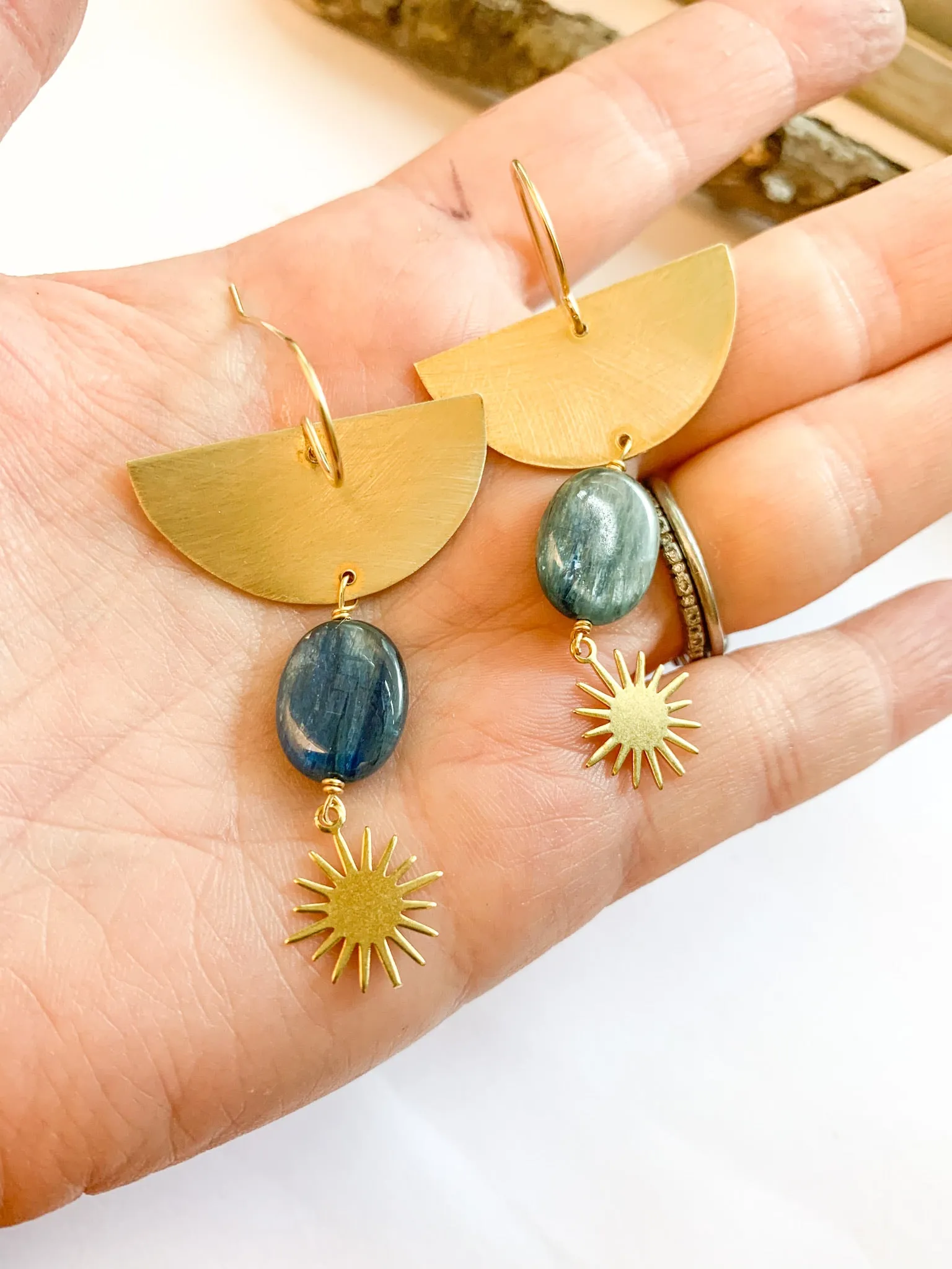 The Sun and the Moon Earrings
