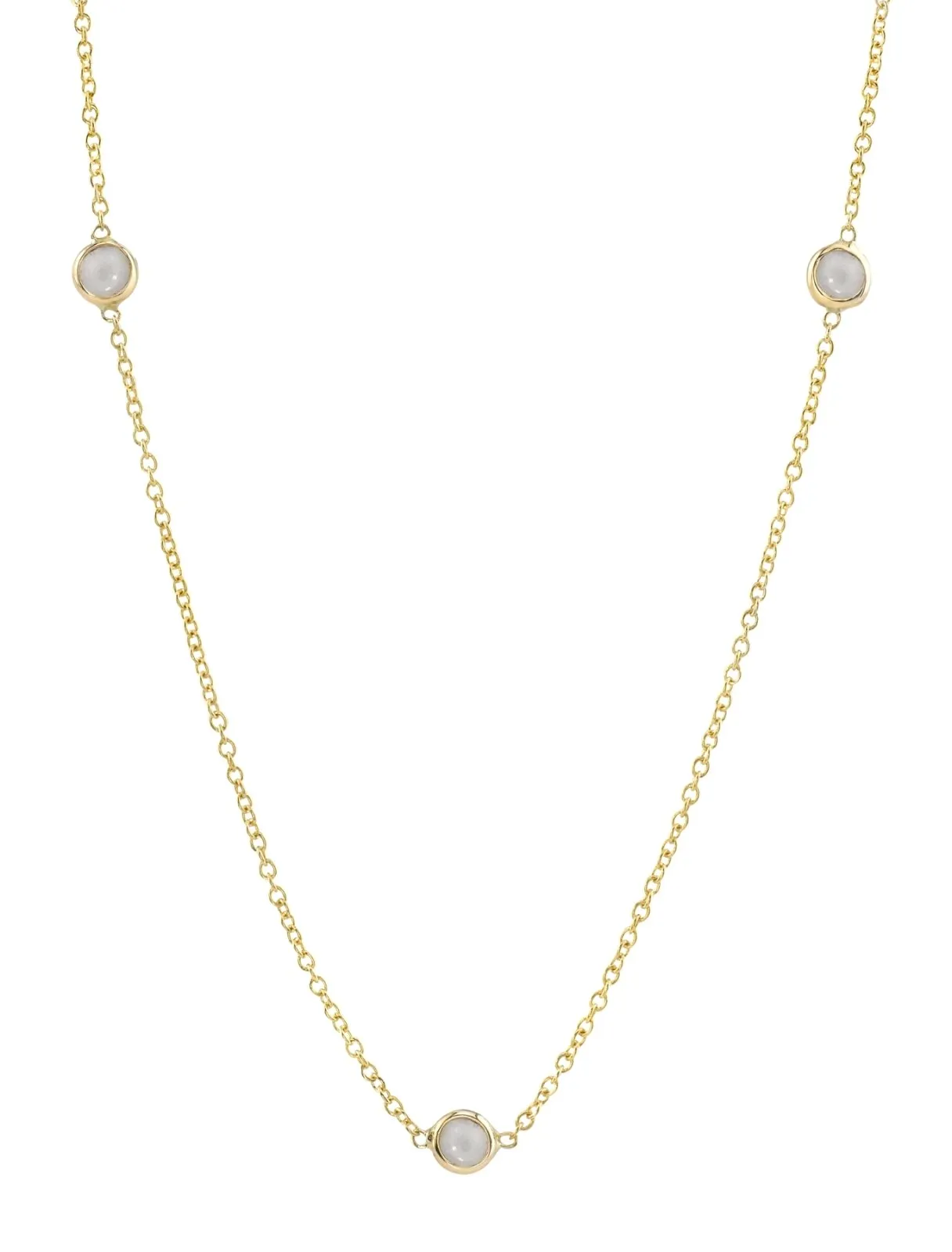 Three Opal Necklace