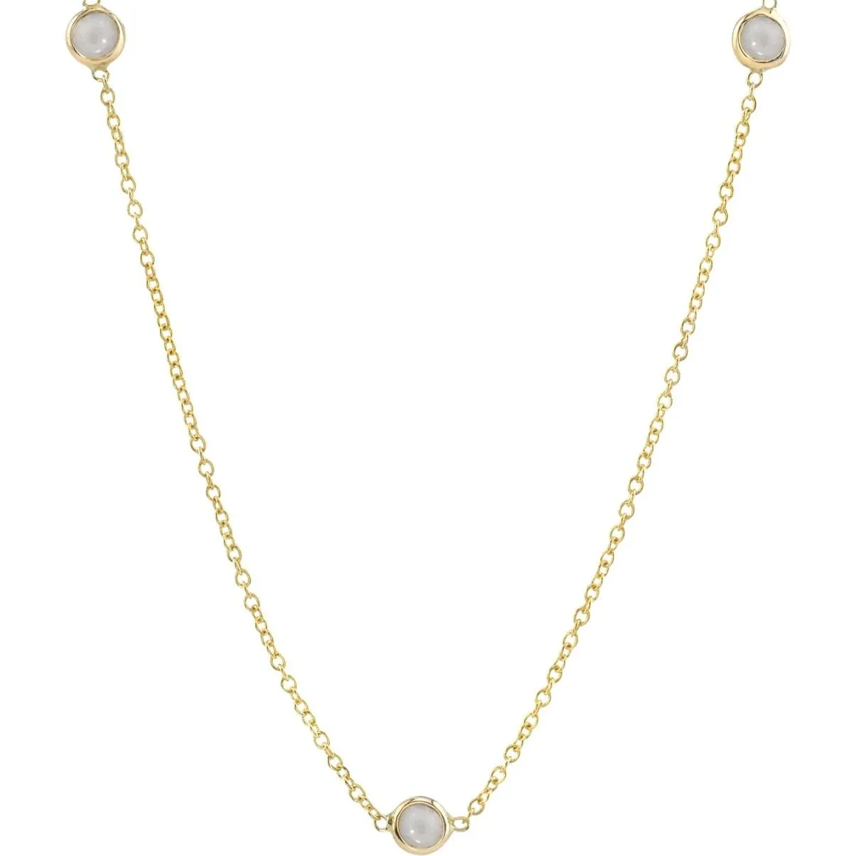 Three Opal Necklace