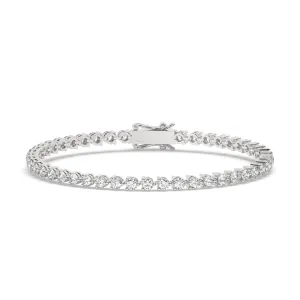 Three Prong Tennis Bracelet