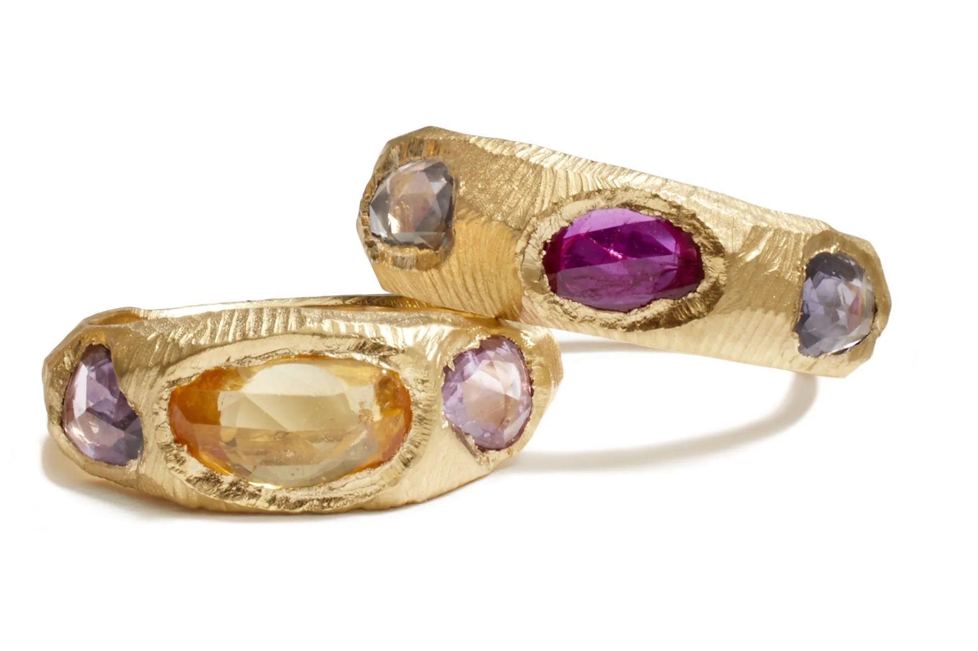 Three Sapphire Ring, 18K