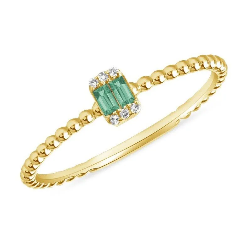 Tilly Emerald Ring