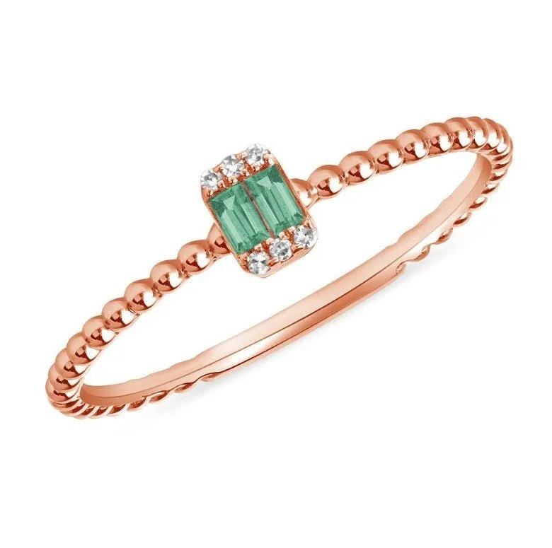 Tilly Emerald Ring