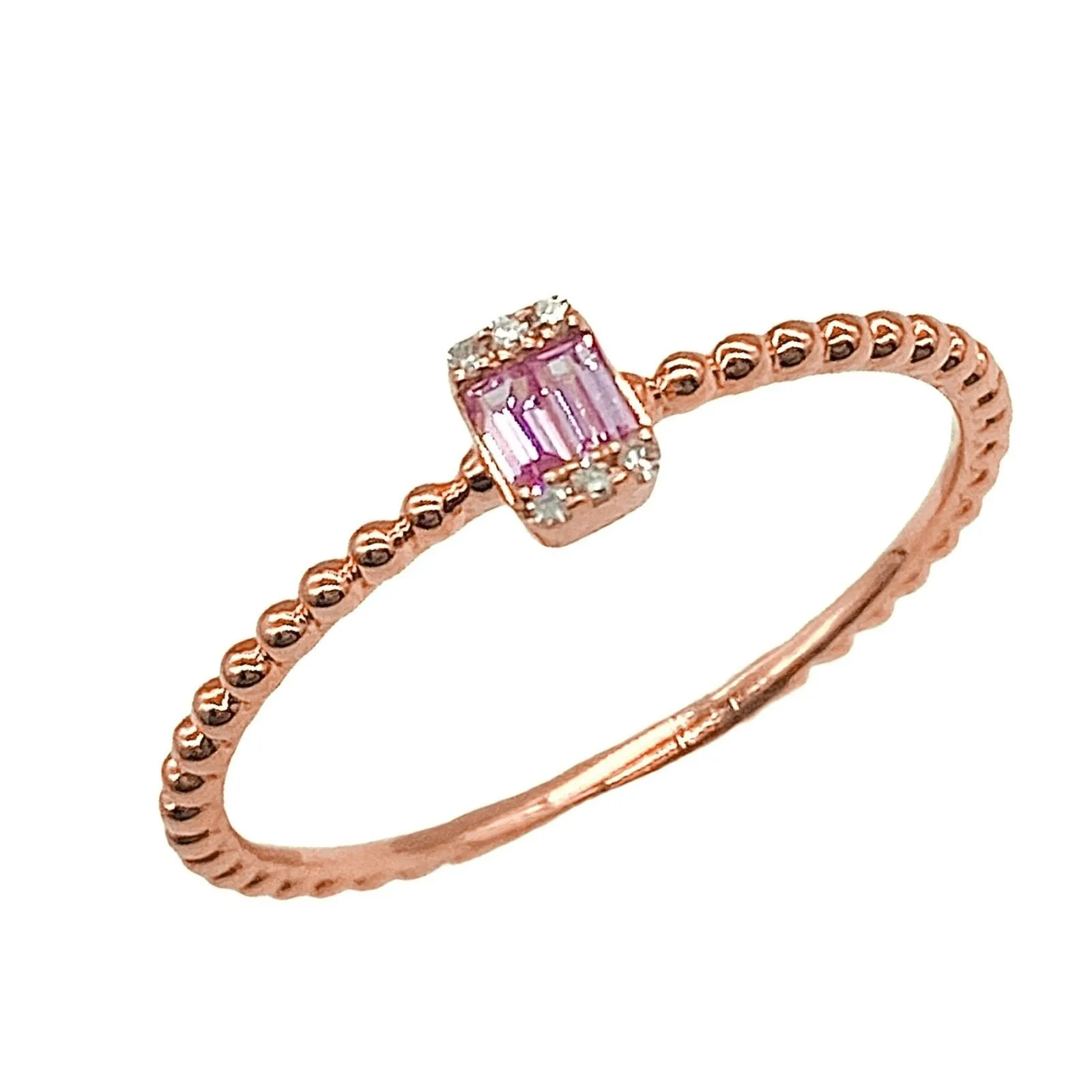 Tilly Pink Sapphire Ring