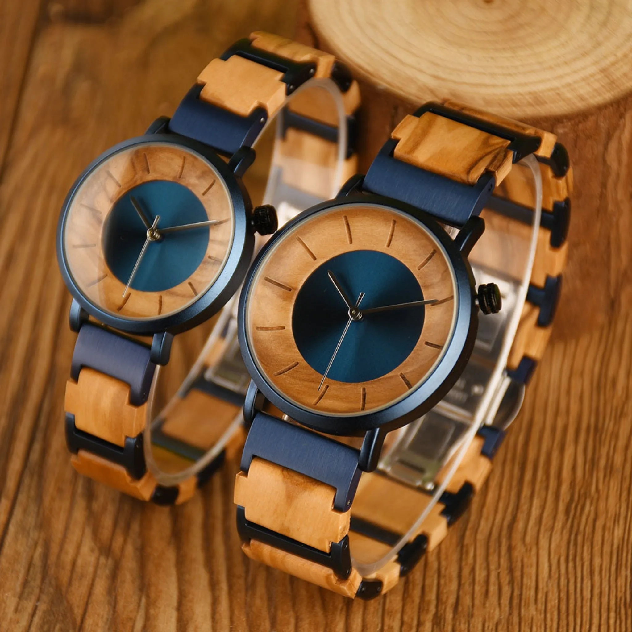 TIMBREL - Couple Watches Wood Watch