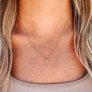 Tiny Opal Necklace