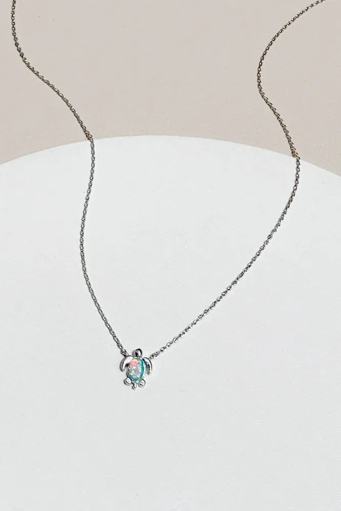 Tortoise Opal Necklace
